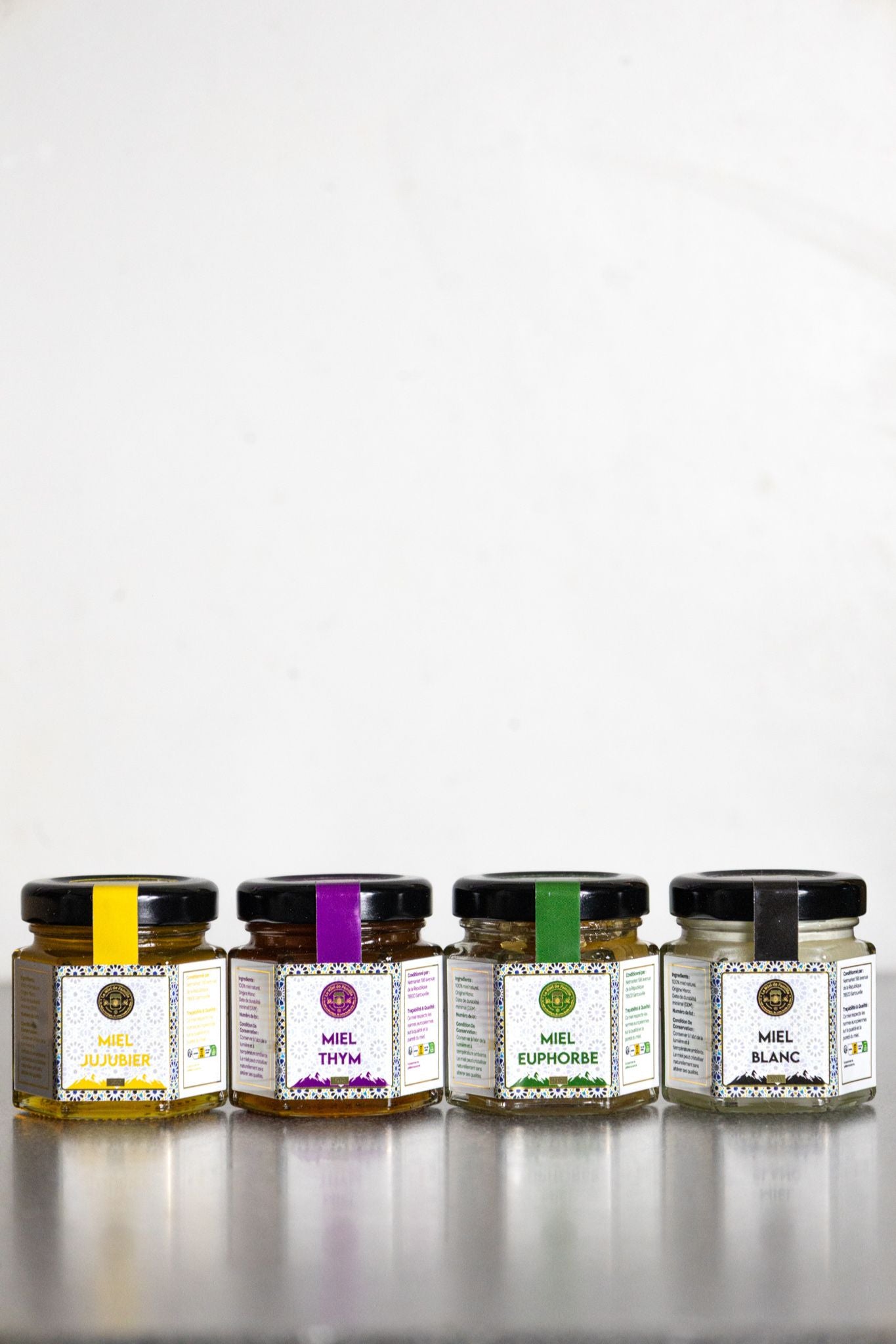 Pack découverte – 4 pots de miel 50g